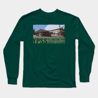 YPSS - Canyon - Yellowstone Park Service Stations Long Sleeve T-Shirt