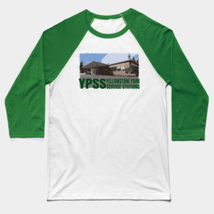 YPSS - Canyon - Yellowstone Park Service Stations Baseball T-Shirt