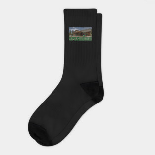 YPSS - Fishing Bridge - Yellowstone Park Service Stations Socks