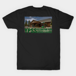 YPSS - Fishing Bridge - Yellowstone Park Service Stations T-Shirt