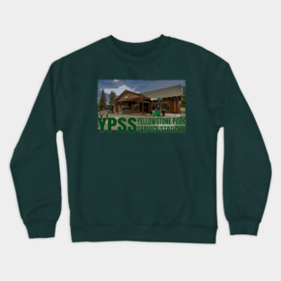 YPSS - Fishing Bridge - Yellowstone Park Service Stations Crewneck Sweatshirt