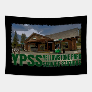 YPSS - Fishing Bridge - Yellowstone Park Service Stations Tapestry