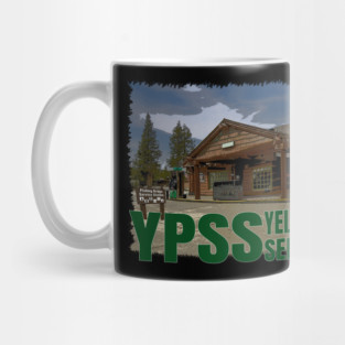 YPSS - Fishing Bridge - Yellowstone Park Service Stations Mug
