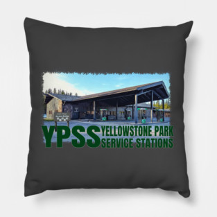 YPSS - Grant - Yellowstone Park Service Stations Pillow