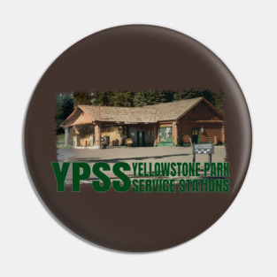 YPSS - Lake - Yellowstone Park Service Stations Pin