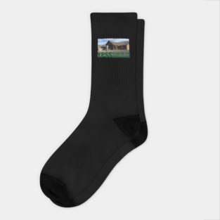 YPSS - Old Faithful Lower Station - Yellowstone Park Service Stations Socks