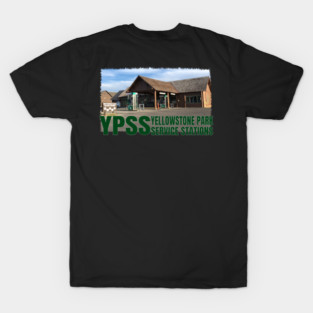 YPSS - Old Faithful Lower Station - Yellowstone Park Service Stations T-Shirt