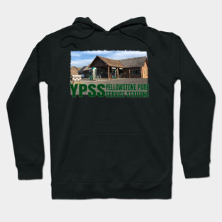 YPSS - Old Faithful Lower Station - Yellowstone Park Service Stations Hoodie