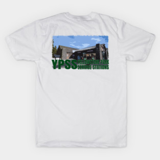 YPSS - Old Faithful Upper Station - Yellowstone Park Service Stations T-Shirt