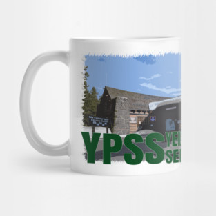 YPSS - Old Faithful Upper Station - Yellowstone Park Service Stations Mug