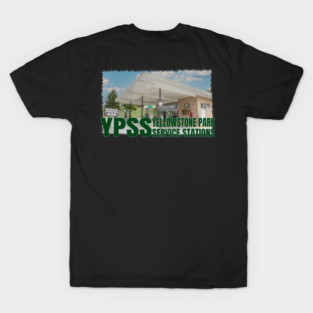 YPSS - Tower - Yellowstone Park Service Stations T-Shirt