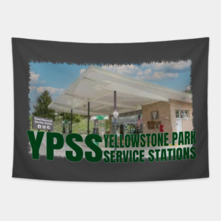 YPSS - Tower - Yellowstone Park Service Stations Tapestry