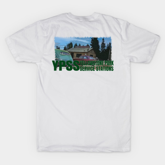YPSS - West Thumb - Yellowstone Park Service Stations by Peacedog