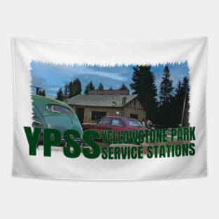 YPSS - West Thumb - Yellowstone Park Service Stations Tapestry