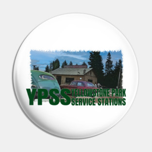 YPSS - West Thumb - Yellowstone Park Service Stations Pin