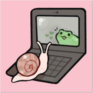 Date Night Snail Posters and Art