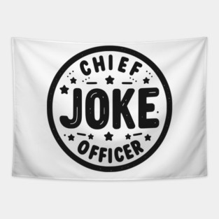 Chief Joke Officer Tapestry