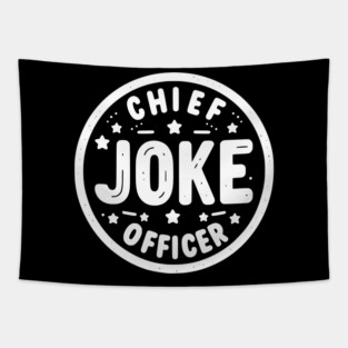 Chief Joke Officer Tapestry