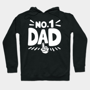 No 1 Dad Hoodie