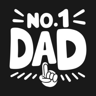No 1 Dad T-Shirt