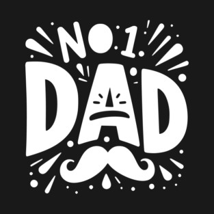 No 1 Dad T-Shirt