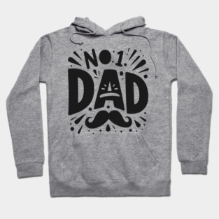 No 1 Dad Hoodie