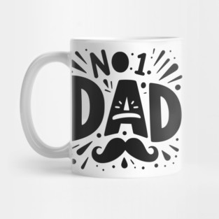 No 1 Dad Mug