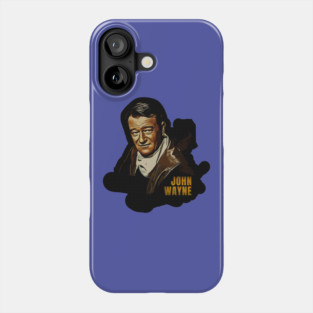 JOHN WAYNE PORTRAIT Phone Case