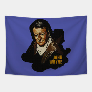 JOHN WAYNE PORTRAIT Tapestry