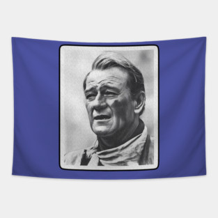RETRO JOHN WAYNE Tapestry