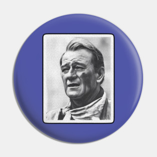 RETRO JOHN WAYNE Pin
