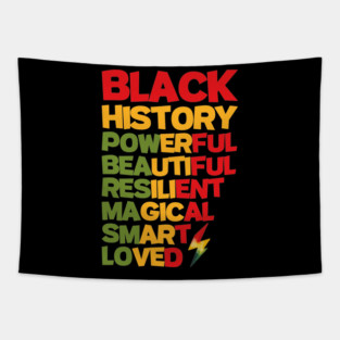 Black History is Powerful Tapestry