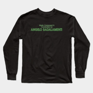 Music by Angelo Badalamenti Long Sleeve T-Shirt