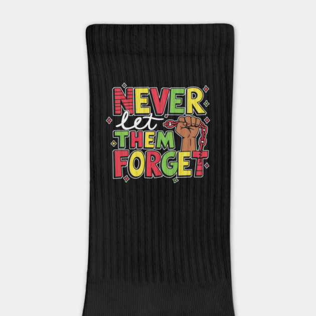Black History - Never Let Them Forget by UrbanLifeApparel