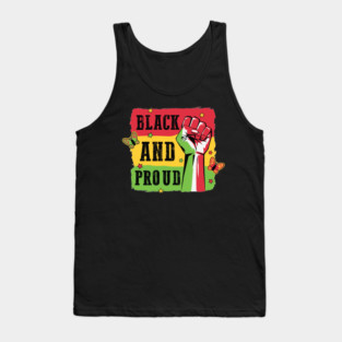 Black And Proud Tank Top