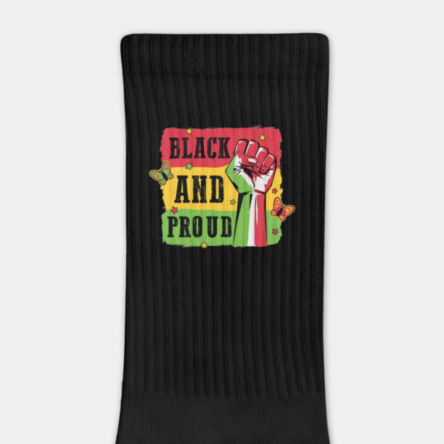 Black And Proud by UrbanLifeApparel