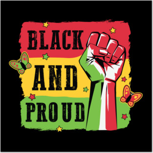 Black And Proud Posters and Art