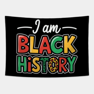 I Am Black History Tapestry