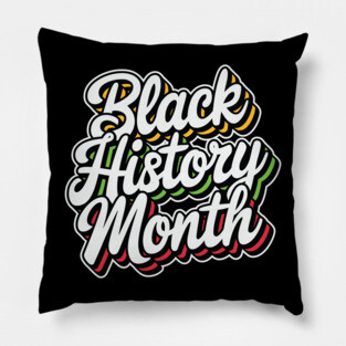 Black History Month Pillow