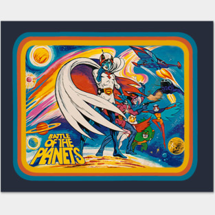 battle planets Posters and Art