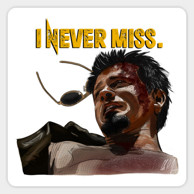 Planet Terror: I Never Miss Magnet by 51Deesigns