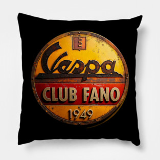 Vespa Fan Club Pillow