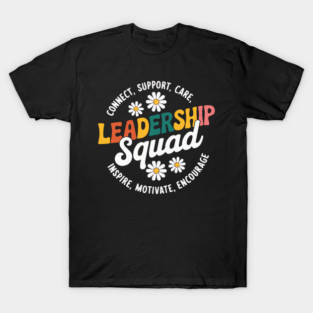 Colorful Leadership Squad T-Shirt