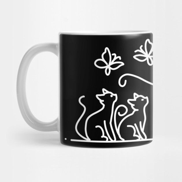 Cats & Butterflies by H. R. Sinclair