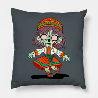 Cute Armenian Zombie Pillow