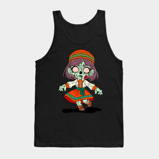 Cute Armenian Zombie Tank Top by H. R. Sinclair