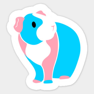 Trans Guinea Pig Sticker
