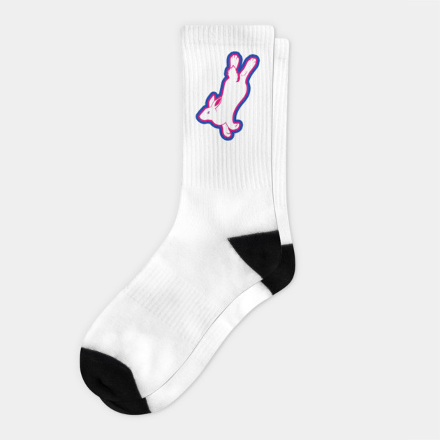 Bi Rabbit Socks by DeguArts