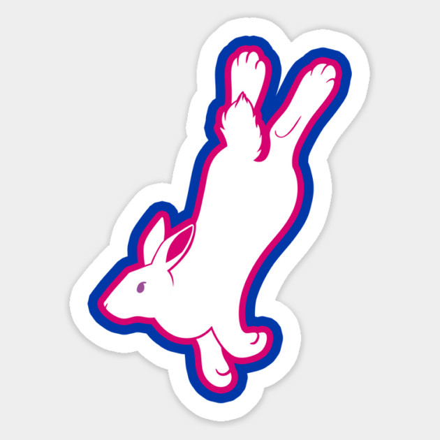 Bi Rabbit Magnet by DeguArts