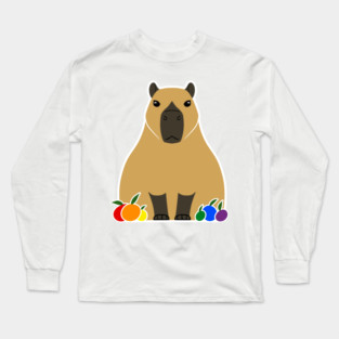 Pride Capybara Long Sleeve T-Shirt